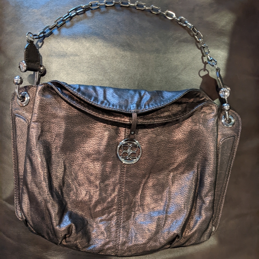 BCBG MaxAzria brown leather bag